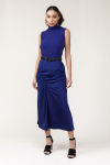 blusa bouclê com gola
