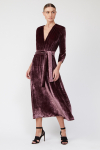 vestido veludo