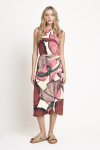 blusa jersey estampa floral degagê
