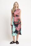 blusa jersey estampa floral degagê