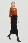 blusa bouclê decote