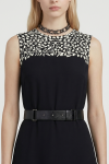 blusa duplo leve silk mini folhas