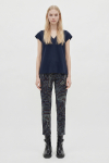 calça jersey estampa zigue skinny