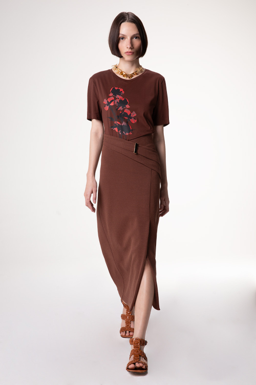 Camiseta Algodão Pima Silk Bouquê