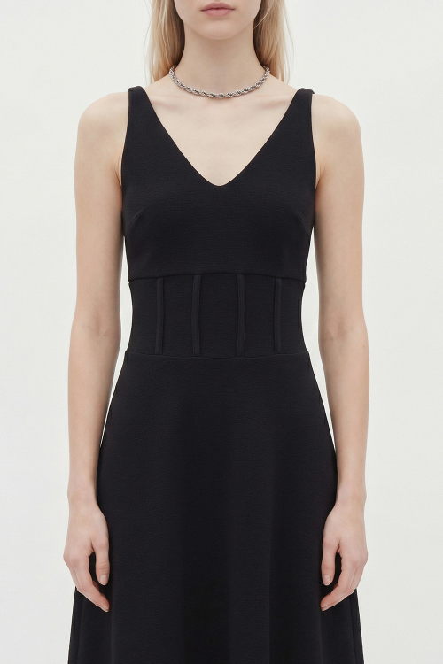 Vestido Bouclê Corset