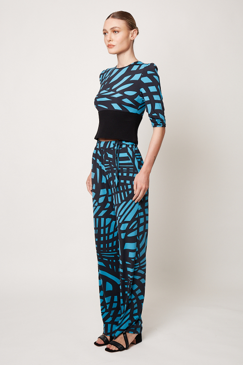 Fit — Blusa Jersey Espiral Com Bouclê
