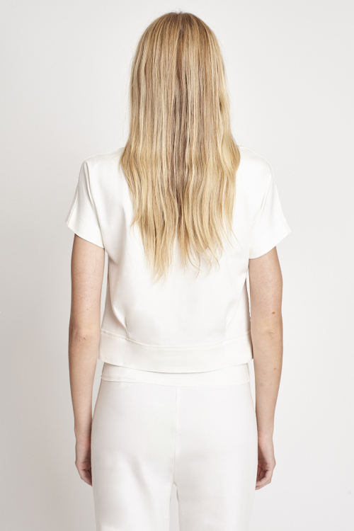 Fit — Blusa Duplo Leve Decote U
