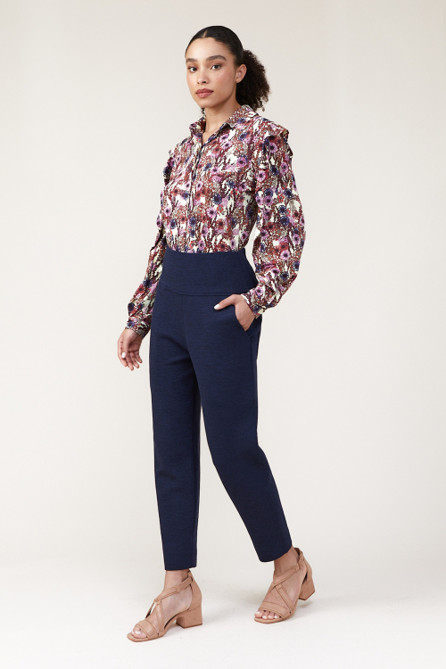 Fit — Blusa Jersey Herbário 2 Com Bab Nas Mangas