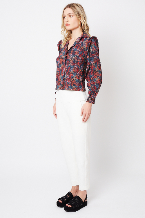 Fit — Blusa Jersey Herbário 2 Com Bab Nas Mangas
