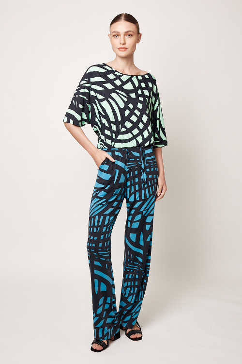 calça jersey espiral reta