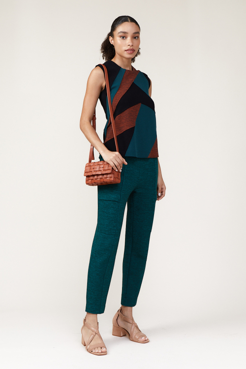 Fit — Blusa Bouclê Patchwork