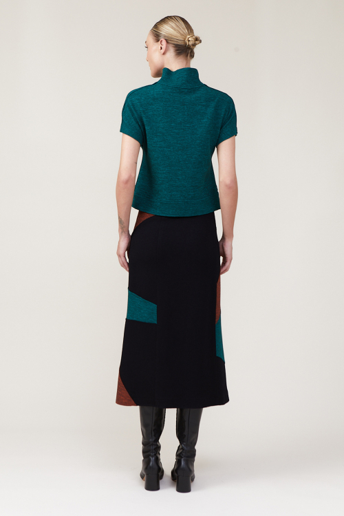 Fit — Saia Bouclê Patchwork