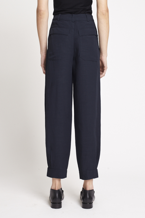 Fit — Calça Modal Com Linho