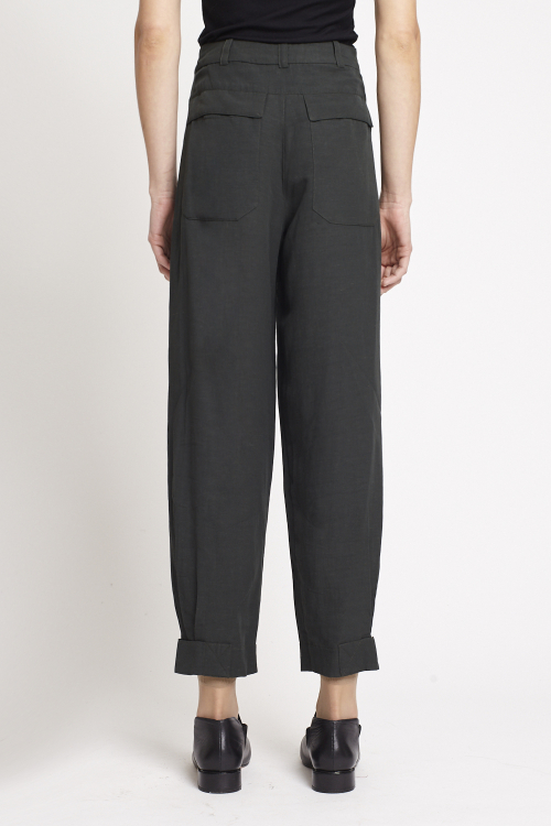 Fit — Calça Modal Com Linho