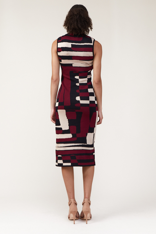 Fit — Vestido De Tricô Midi