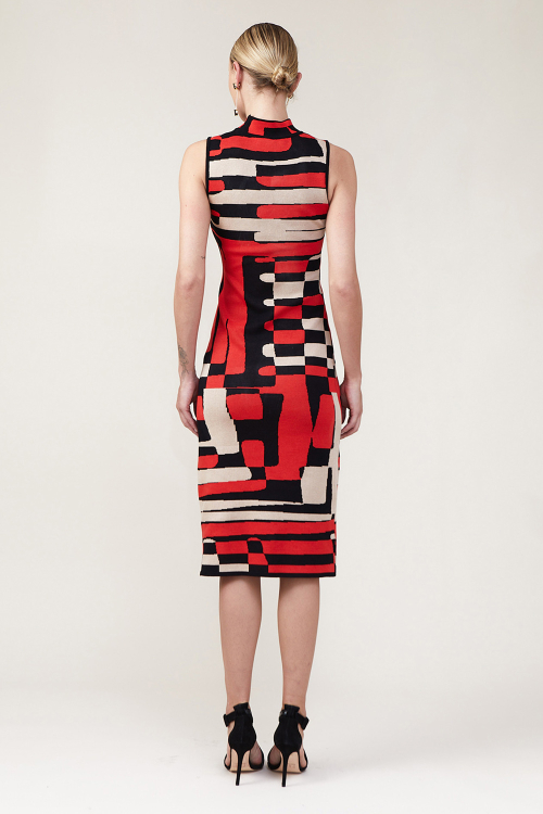 Fit — Vestido De Tricô Midi