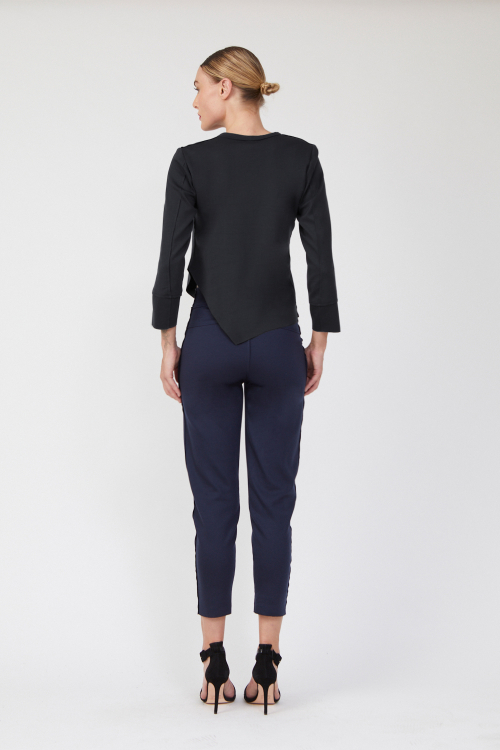 Fit — Blusa Duplo Leve Abertura Na Lateral