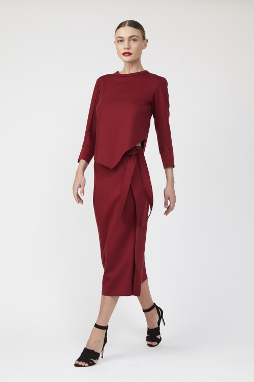 Fit — Blusa Duplo Leve Abertura Na Lateral