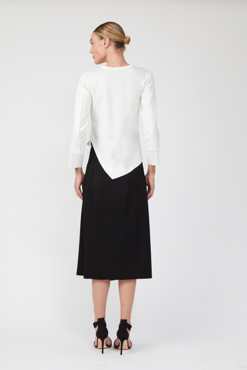 Fit — Blusa Duplo Leve Abertura Na Lateral