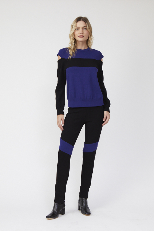 Fit — Calça Bouclê Bicolor