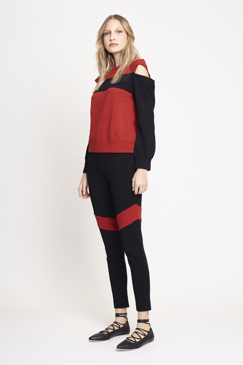 Fit — Calça Bouclê Bicolor