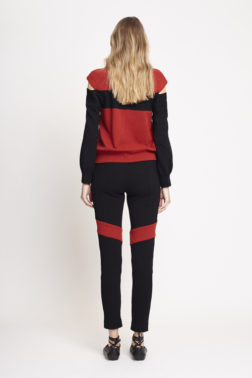 Fit — Calça Bouclê Bicolor