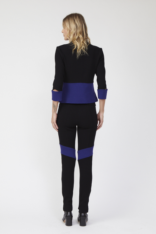 Fit — Calça Bouclê Bicolor