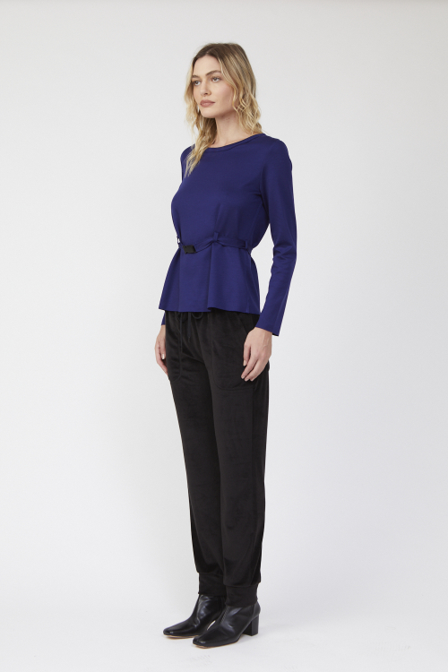 Fit — Calça Malha Veludo