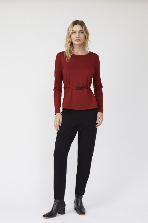 Fit — Calça Bouclê Bolsos