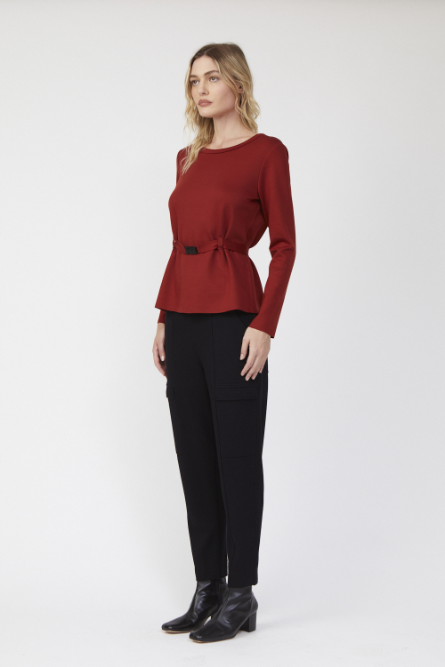Fit — Blusa Duplo Leve Canaleta Cintura