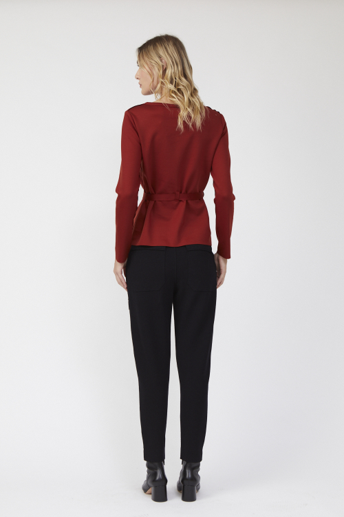 Fit — Blusa Duplo Leve Canaleta Cintura
