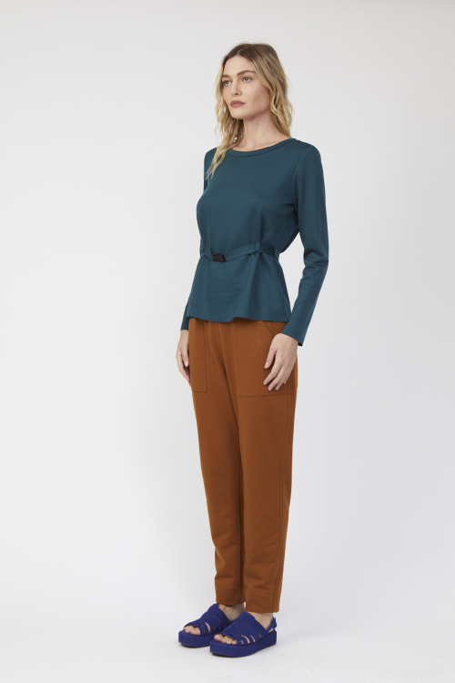 Fit — Blusa Duplo Leve Canaleta Cintura