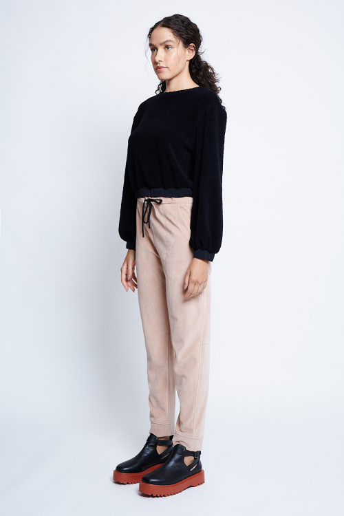 Fit — Blusa Pelinhos Manga Longa