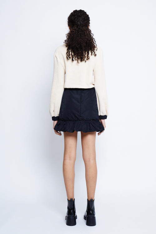 Fit — Blusa Pelinhos Manga Longa