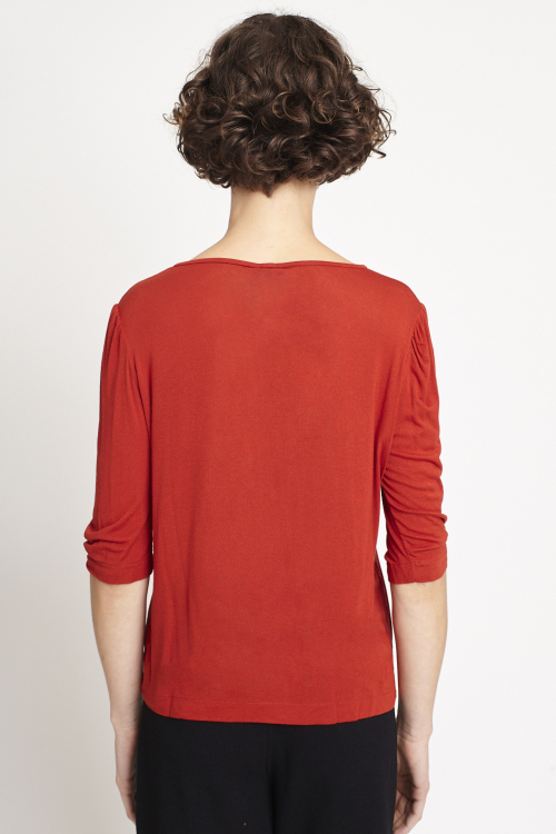 Fit — Blusa Malha Tricô Manga Bufante