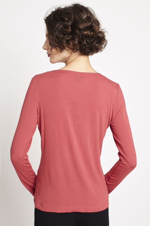 Fit — Blusa Malha Tricô Decotada