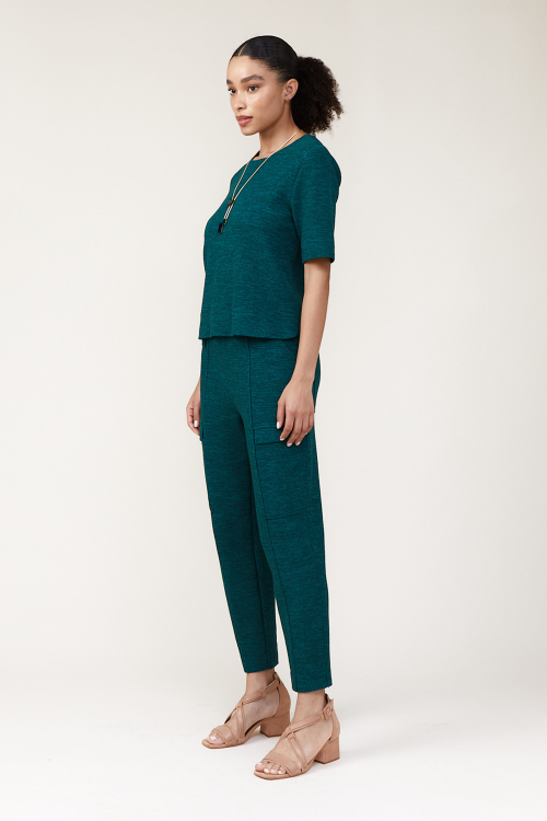 Fit — Calça Bouclê Mescla Bolsos
