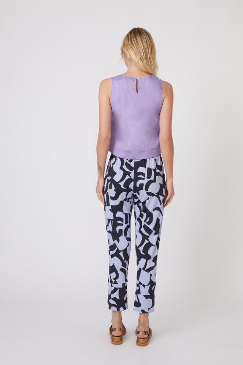 Fit — Blusa Tricoline Cropped