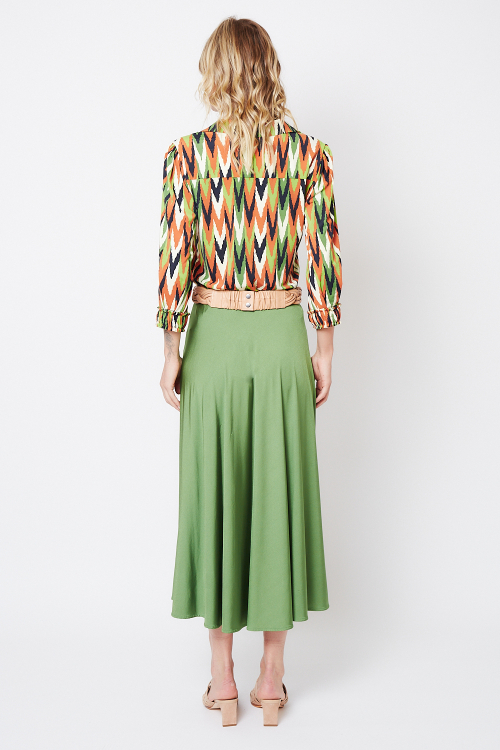 Fit — Blusa Jersey Estampa Batik Com Manga