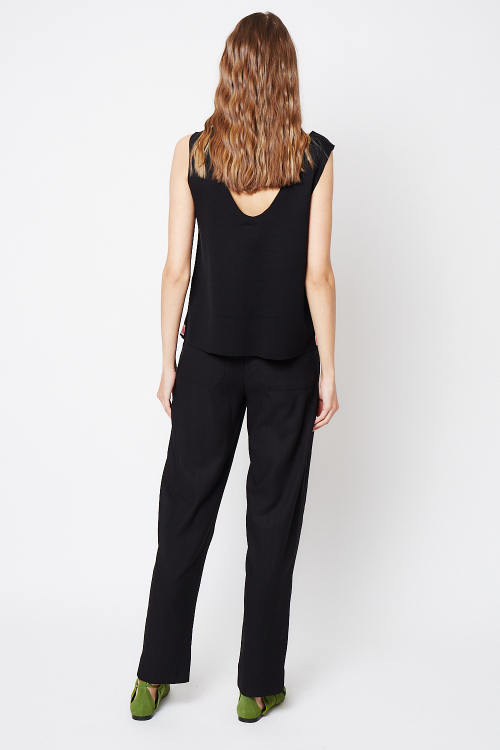 Fit — Blusa Duplo Leve Silk Sem Mangas