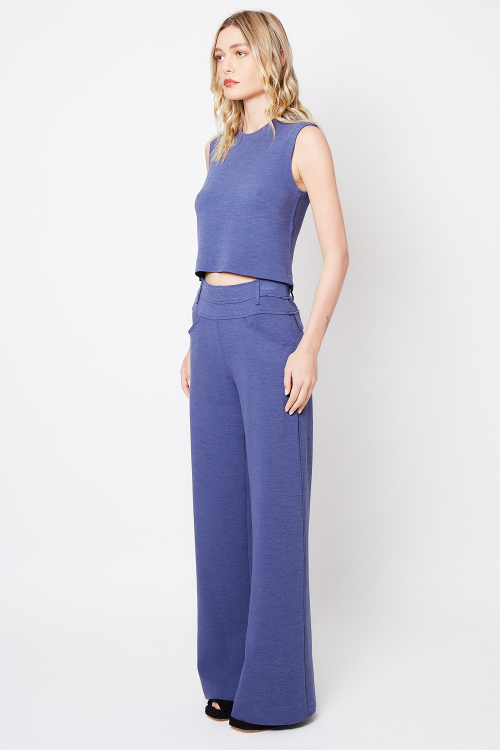 Fit — Calça Bouclê Com Pala