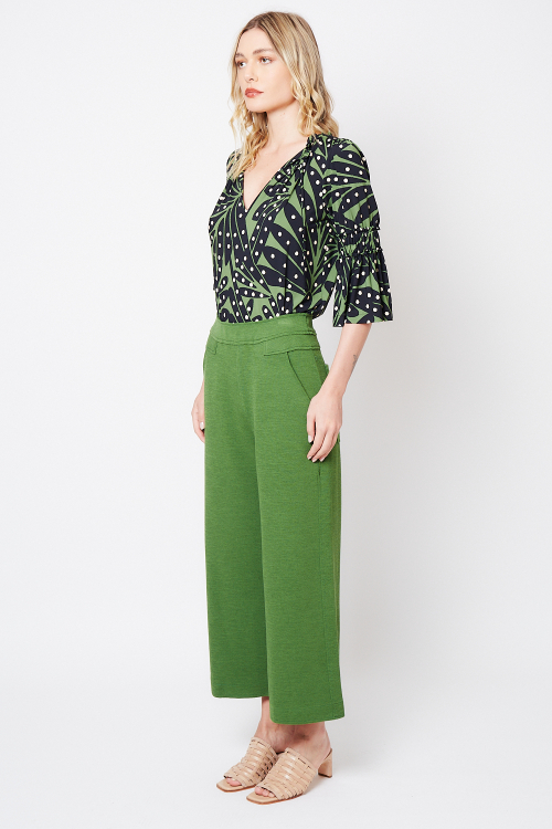 Fit — Blusa Jersey Estampa Leque Dec Amarração