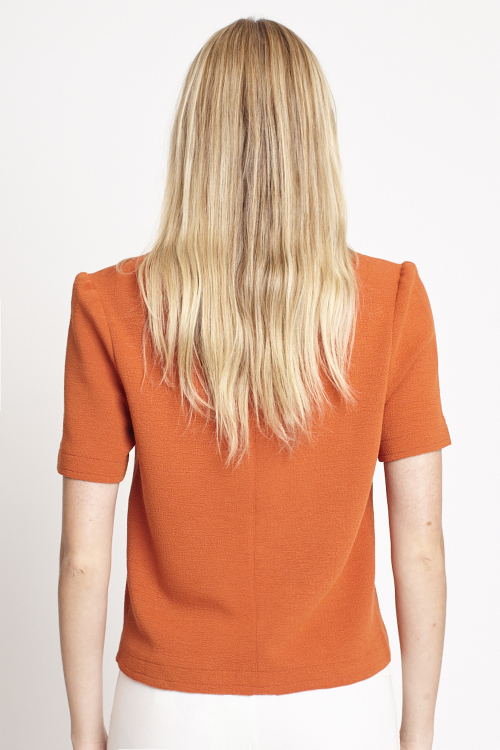Fit — Blusa Bouclê Decote V