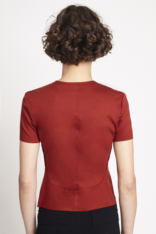 Fit — Blusa Duplo Leve Decote V
