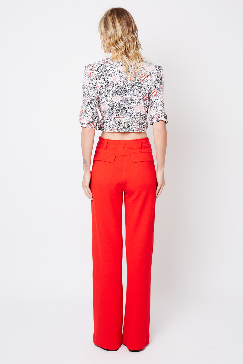 Fit — Calça Bouclê Com Pala