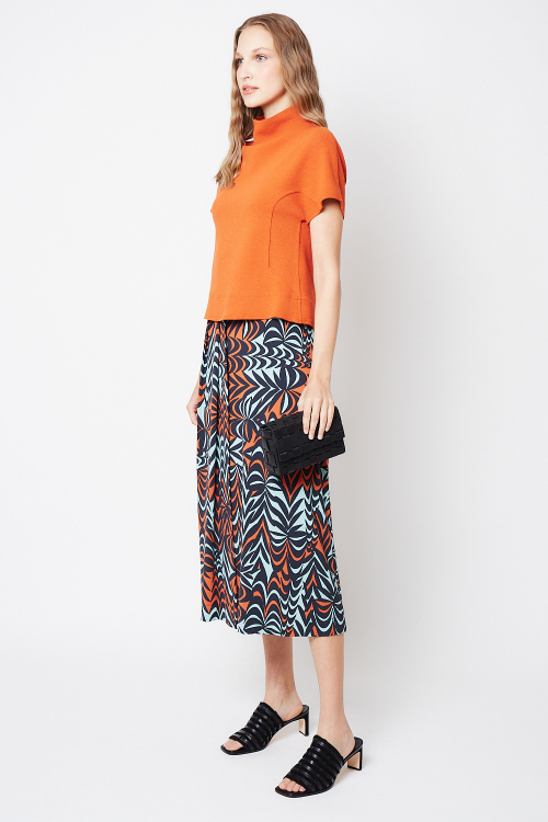 Fit — Blusa Bouclê Recortes