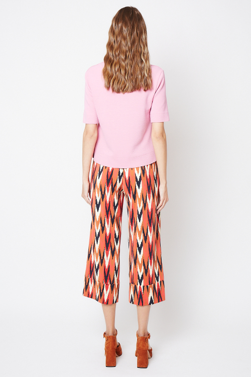 Fit — Blusa Bouclê Manga Curta