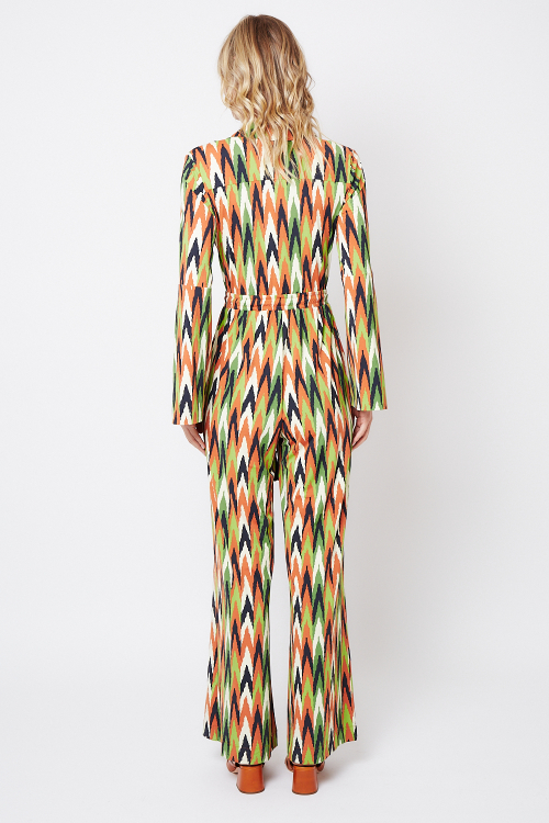Fit — Macacão Jersey Estampa Batik