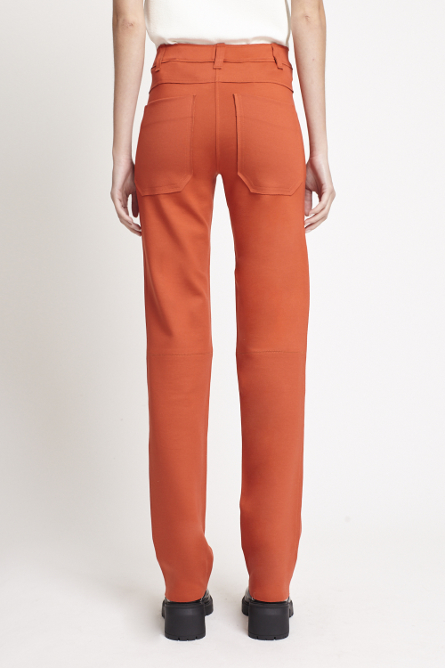 Fit — Calça Malha Dupla Perna Reta