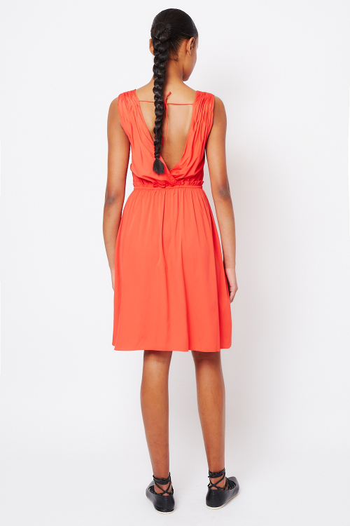 Fit — Vestido Tricoline Transpasse